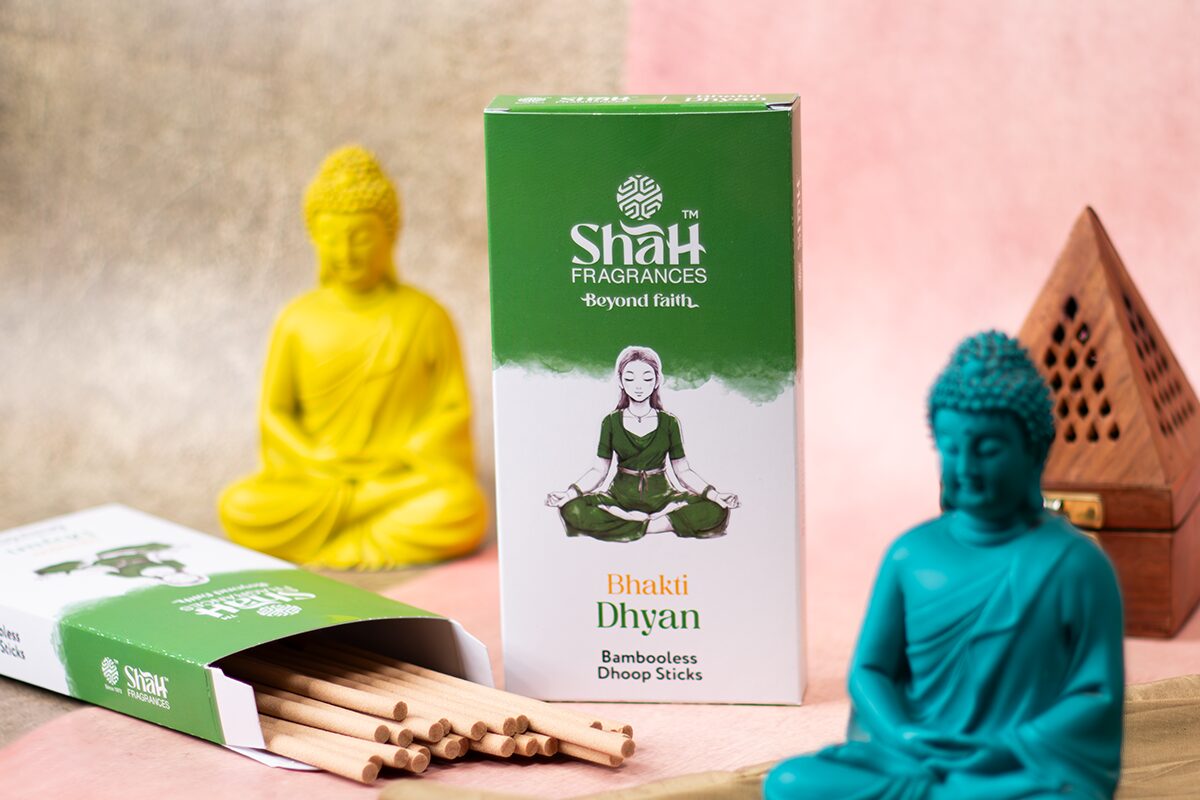 Bhakti Dhyan Premium Dhoop Sticks Box 90 Gms - Image 1