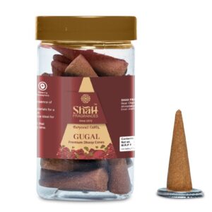 Gugal 100 gram Cone Dhoop Jar