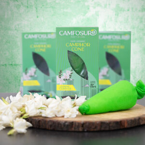 Camfosure Jasmin Camphor Cone Box 60 Grams