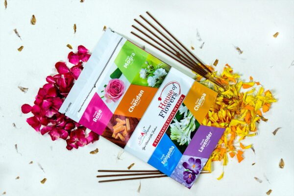 House Of Flowers 6in1 280 Grams Zipper Agarbatti