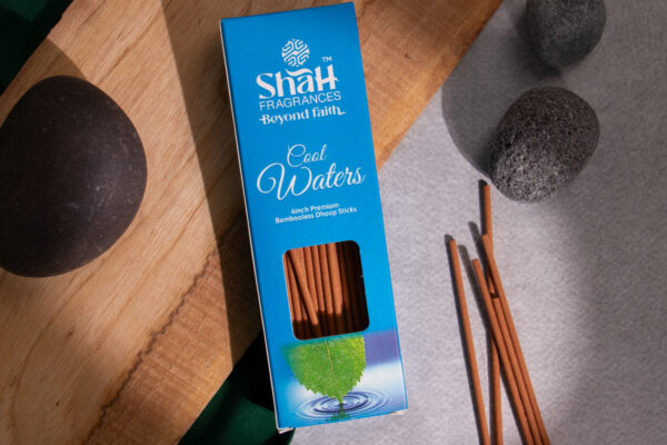 Cool Waters Bambooless Dhoop Sticks Box 90 Gms