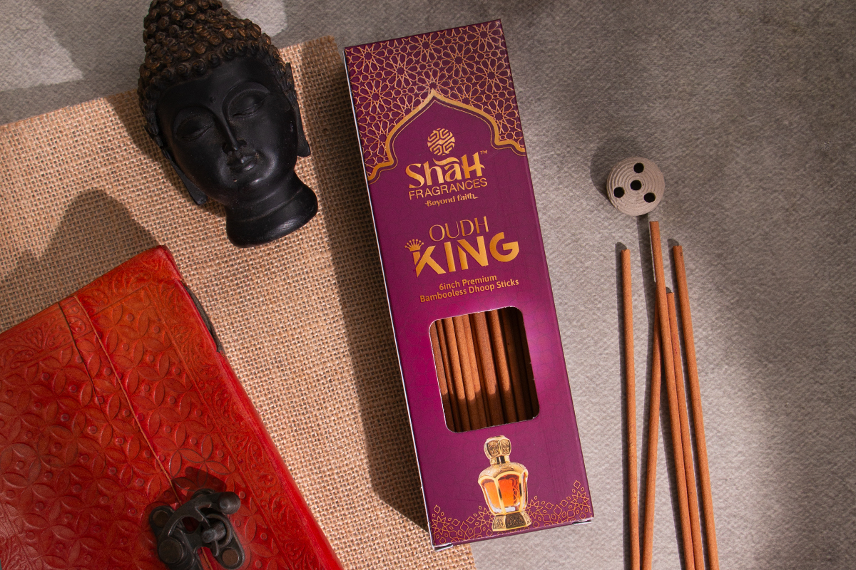 Oudh King Bambooless Dhoop Sticks Box 90 Gms - Image 1