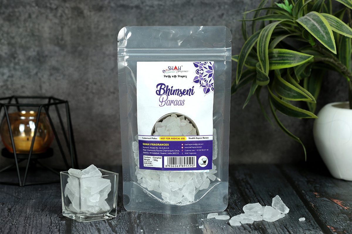 SF BHIMSENI BARAS POUCH 100GMS - Image 1