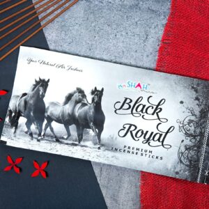 Black Royal 110 gram Zipper Agarbatti - Image 2