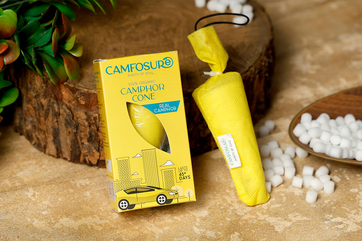 Camfosure Real Camphor Cone Box 60 Gms - Image 1