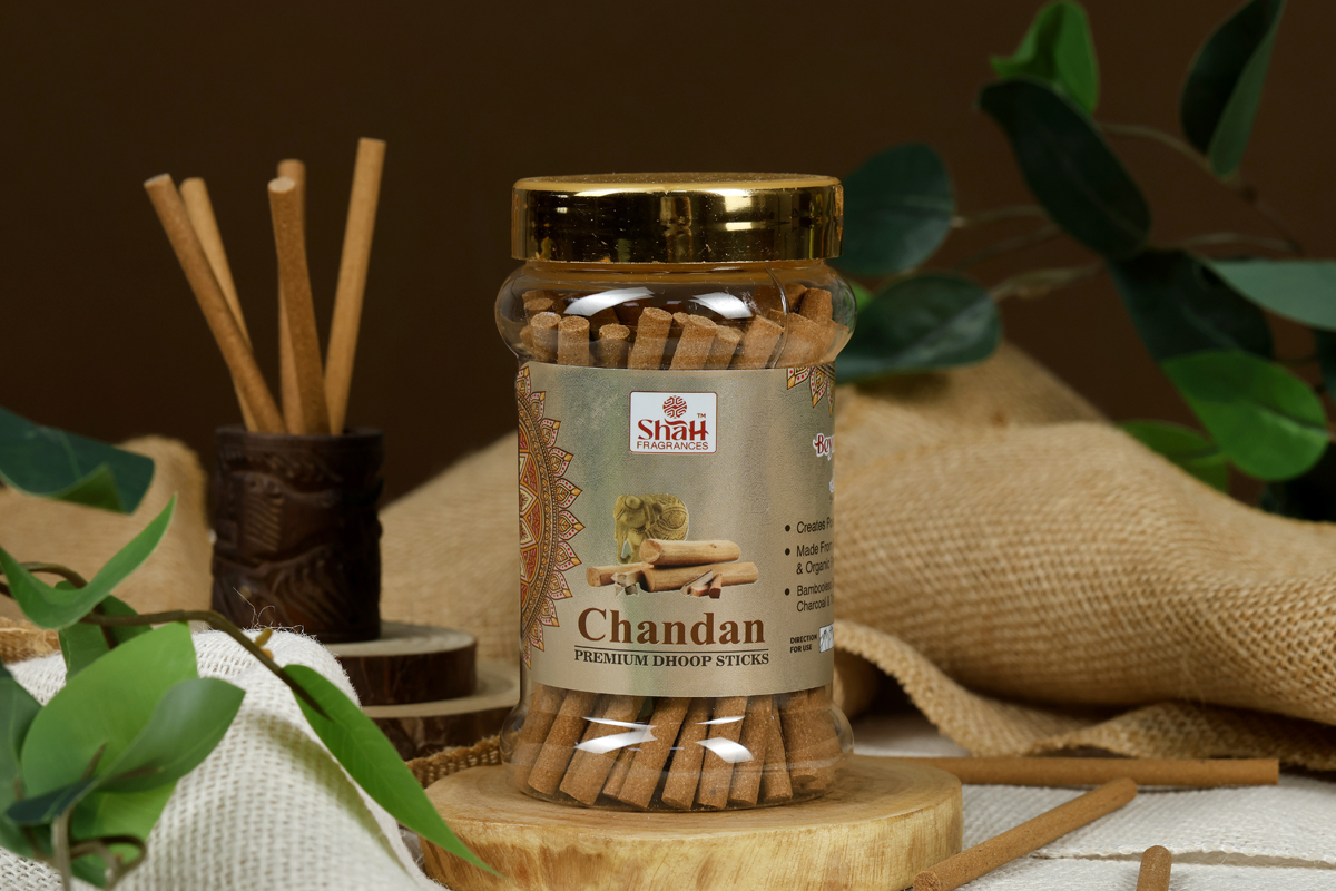 Chandan Jar Dhoop Sticks 100 Gms - Image 1
