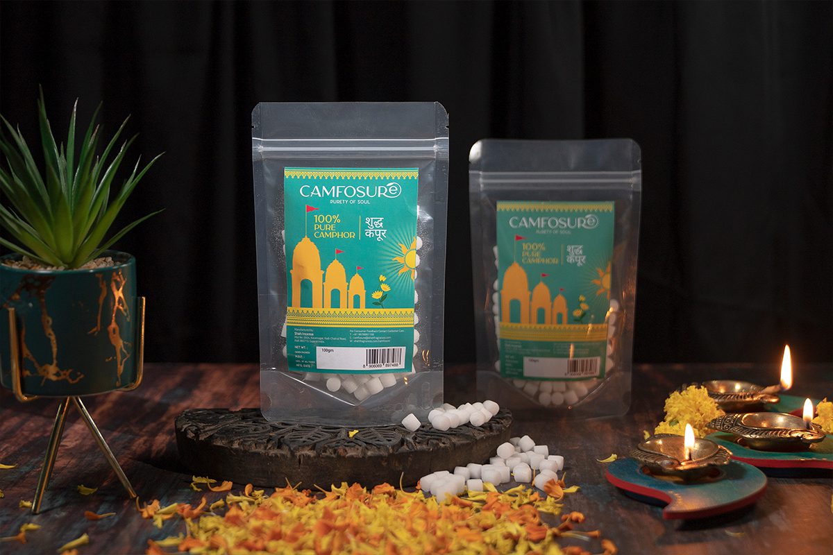 Camfosure Camphor Pouch Round Tablets 100 Gms - Image 1