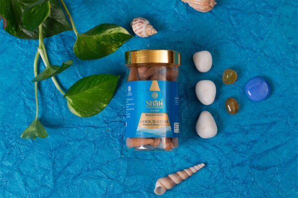 Cool Waters Jar Cone Dhoop 100 Gms