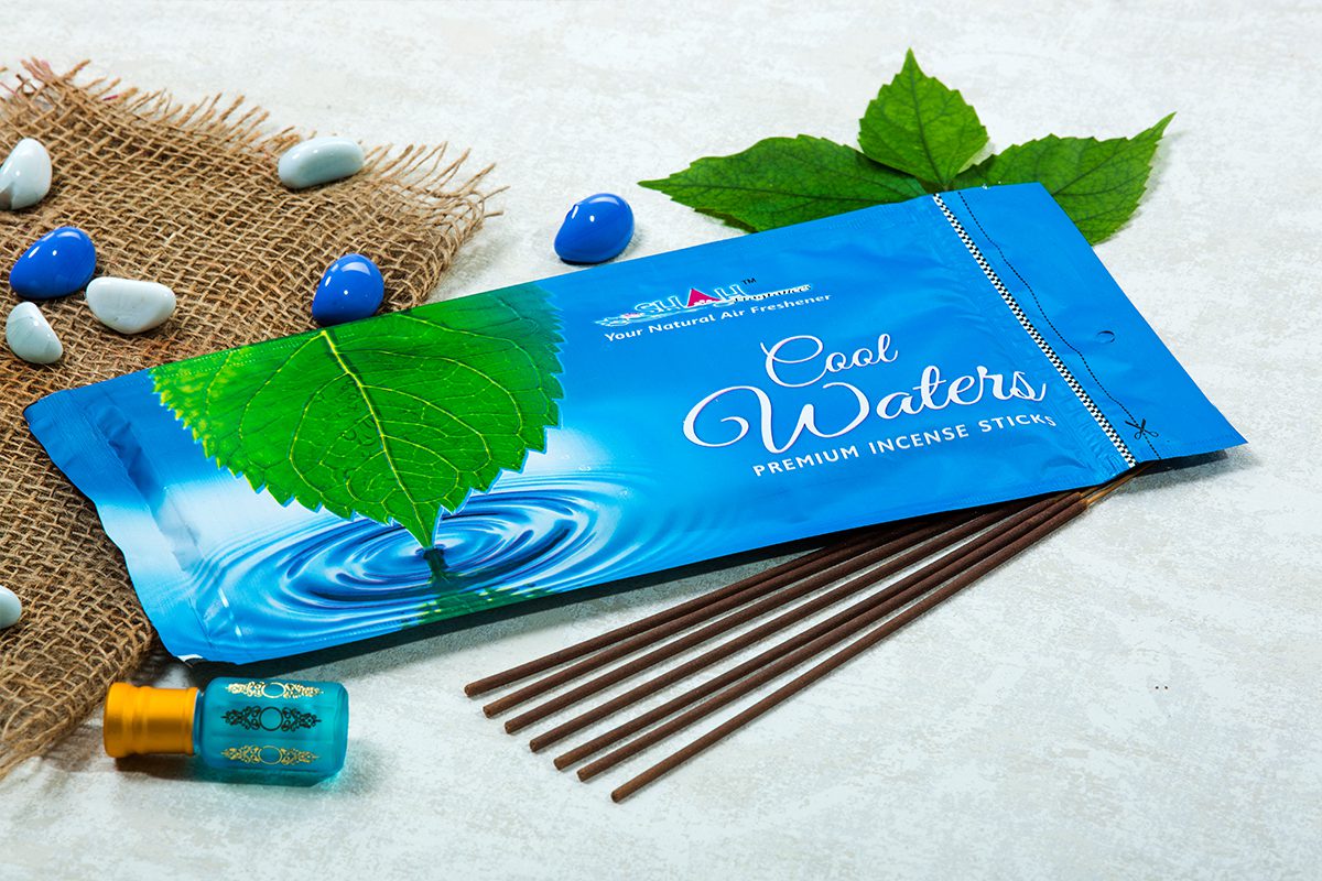 Cool Water 100 gram Zipper Agarbatti - Image 2