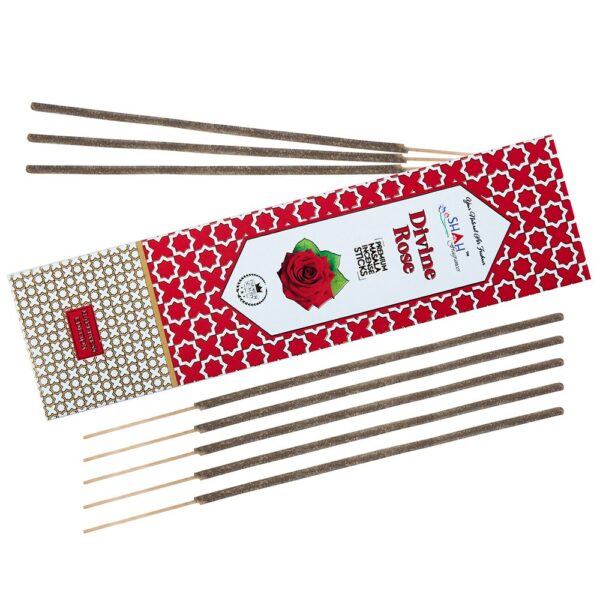 Divine Rose Premium Masala Incense Sticks 50 Gram Box
