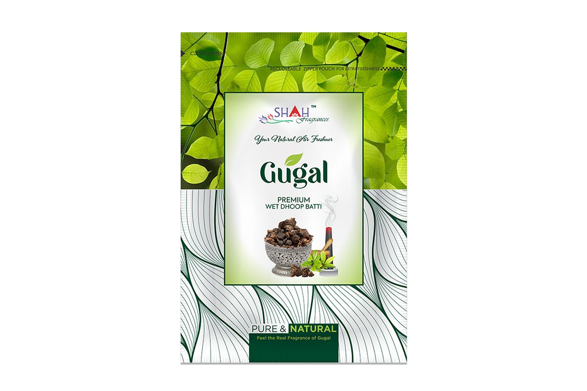 Gugal 20 Sticks Gila Dhoop Zipper - Image 1