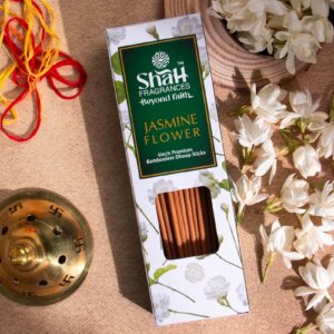 Jasmine Flower Bambooless Dhoop Sticks Box 90 Gms