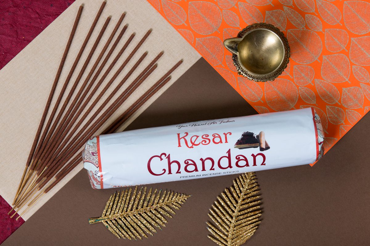 Kesar Chandan 250 gram Roll Pack - Image 1