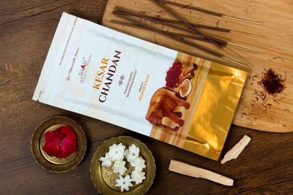 Kesar Chandan 110 gram Zipper Agarbatti