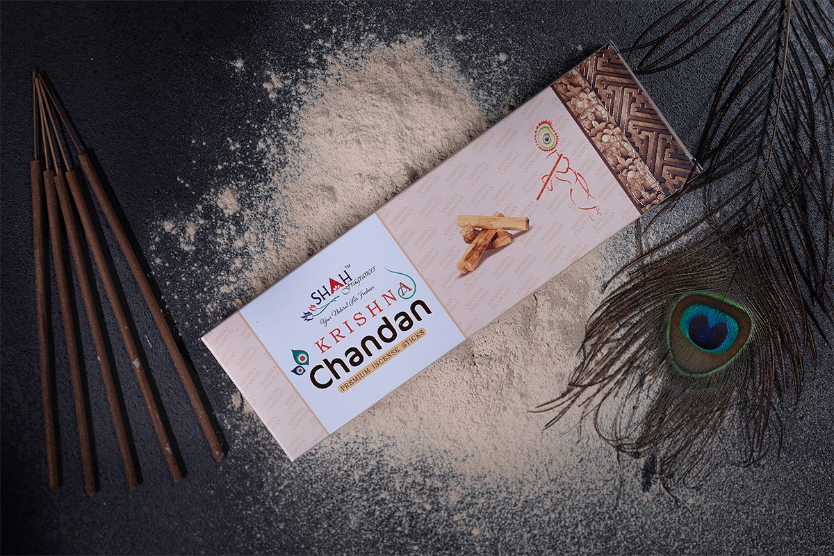 Krishna Chandan 100 gram Agarbatti Box - Image 1