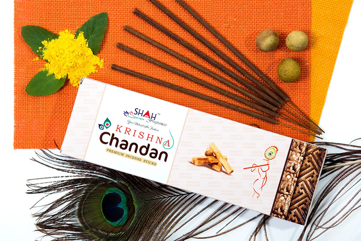 Krishna Chandan 100 gram Agarbatti Box - Image 2