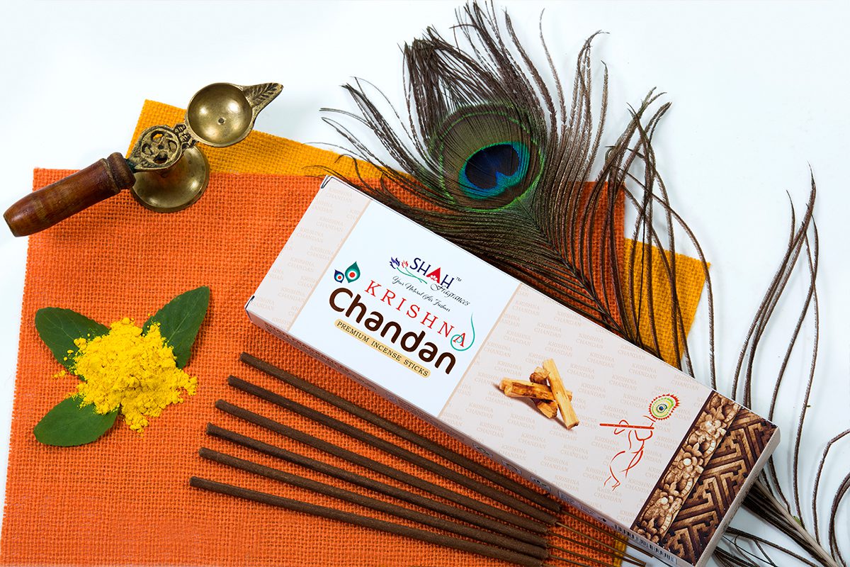 Krishna Chandan 100 gram Agarbatti Box - Image 3