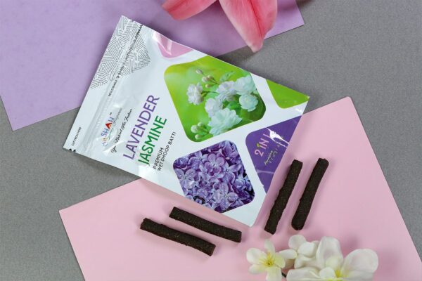 Lavender Jasmine 2in1 Gila Dhoop Zipper 20 Sticks