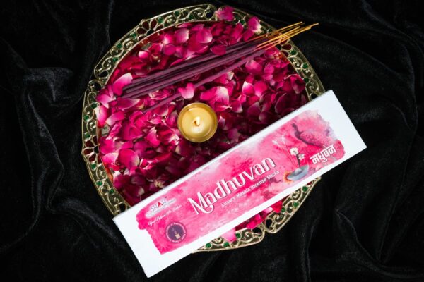 Madhuvan Flora  Premium Masala Incense Sticks 50 Grams Box