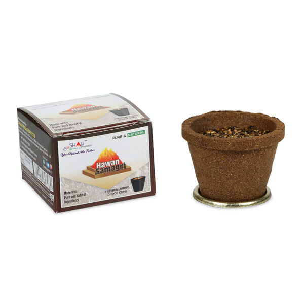 Hawan Samagri Jumbo Sambrani Cup Dhoop