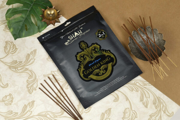 Golden King Zipper Agarbatti 2in1 400 Gms
