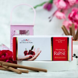 Rose 100 gram Dhoop Box