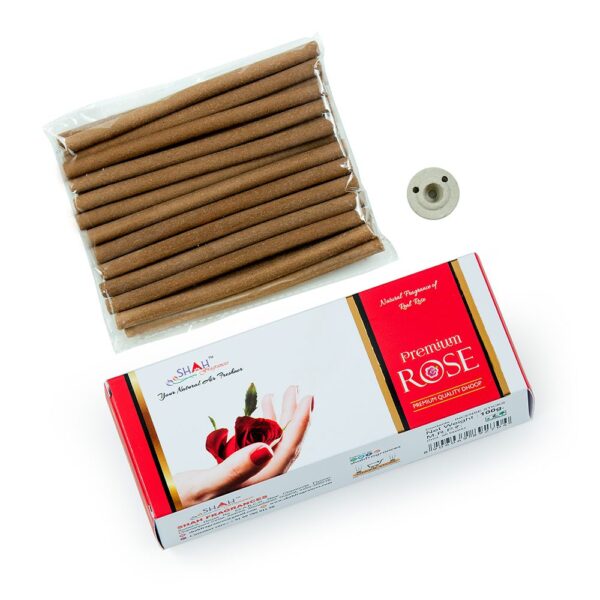 Rose 100 gram Dhoop Box