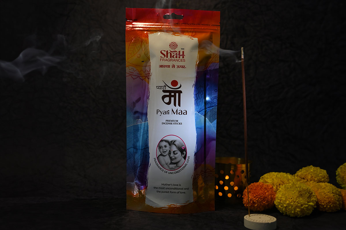 Pyari Maa Zipper Agarbatti 100 Grams - Image 1