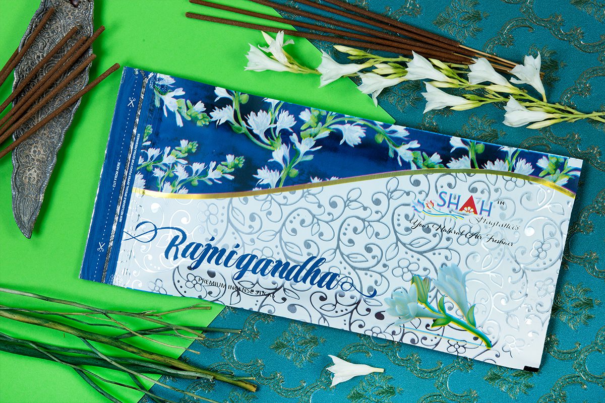 Rajnigandha 125 gram Zipper Agarbatti - Image 1