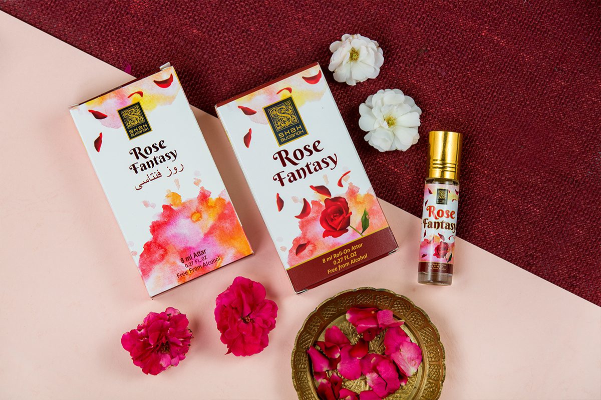 Rose Fantasy 6ml Roll-on Attar - Image 1