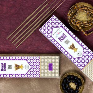 Royal Oudh Premium Masala Incense Sticks 50 Gram Box