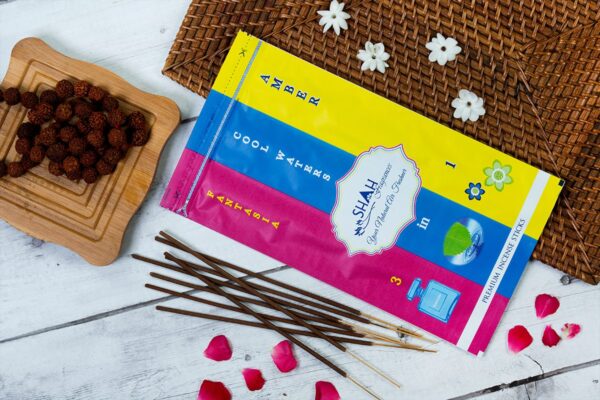 Sf 3in1 110 gram Zipper Agarbatti