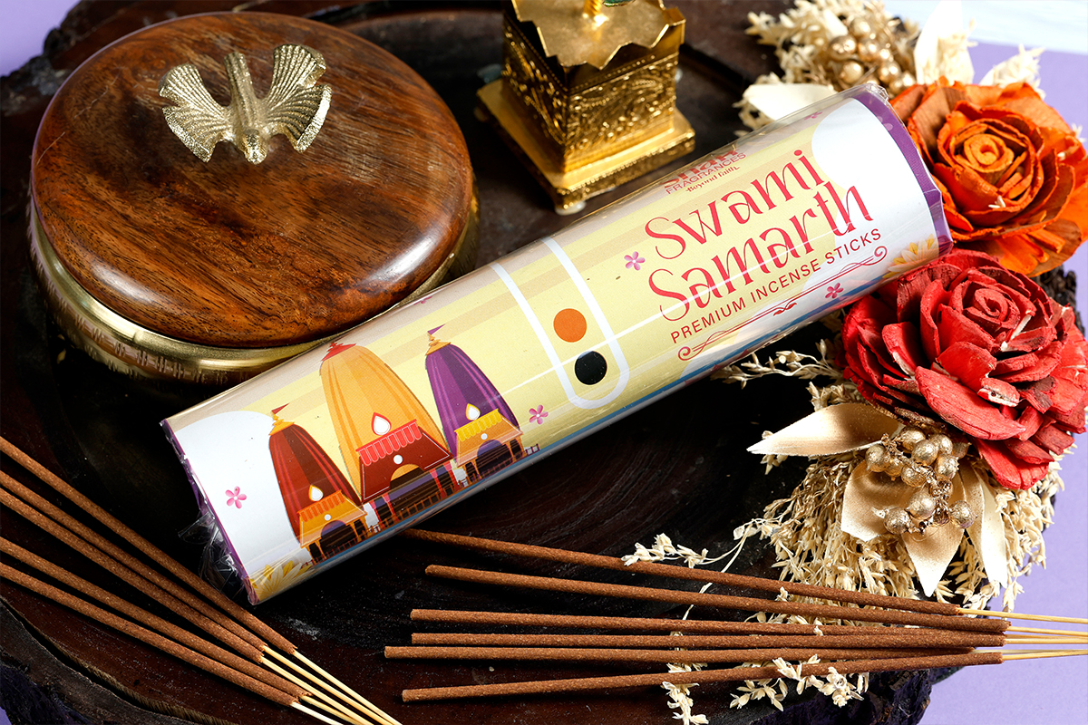 Swami Samarth Agarbatti Roll Pack 250 Gms - Image 1