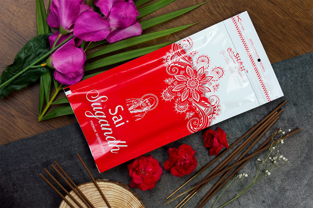 Sai Sugandh 110 gram Zipper Agarbatti - Image 1