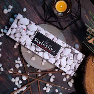 Silver Stone 100 gram Agarbatti Box