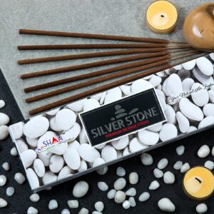 Silver Stone 100 gram Agarbatti Box - Image 3