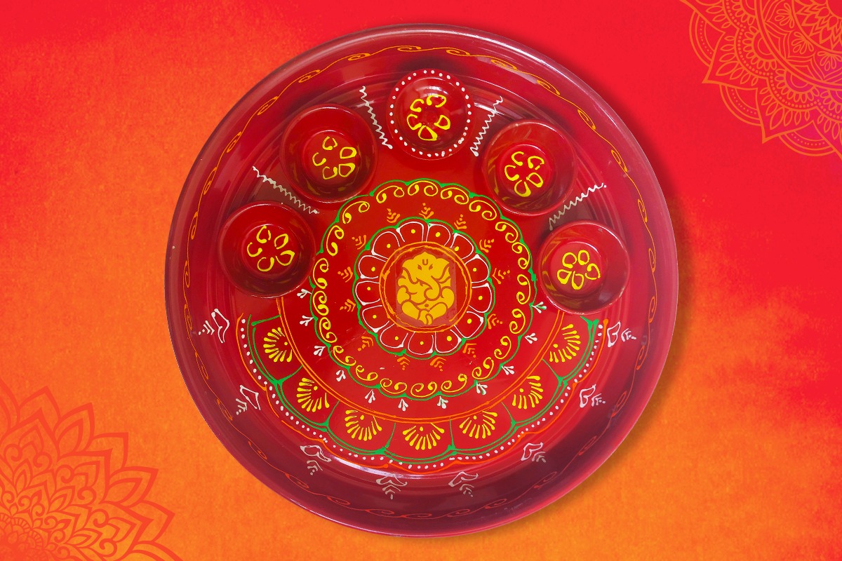 Diwali Pooja Thali - Image 1