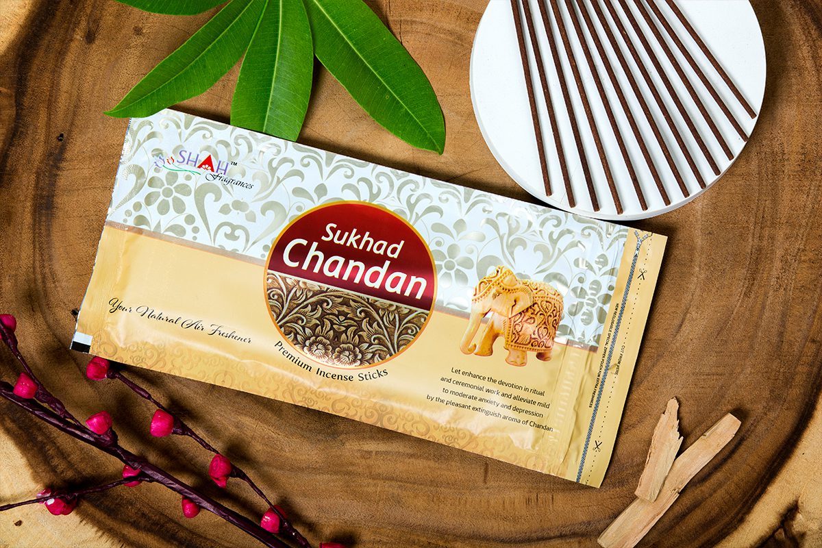 Sukhad Chandan 120 gram Zipper Agarbatti - Image 1