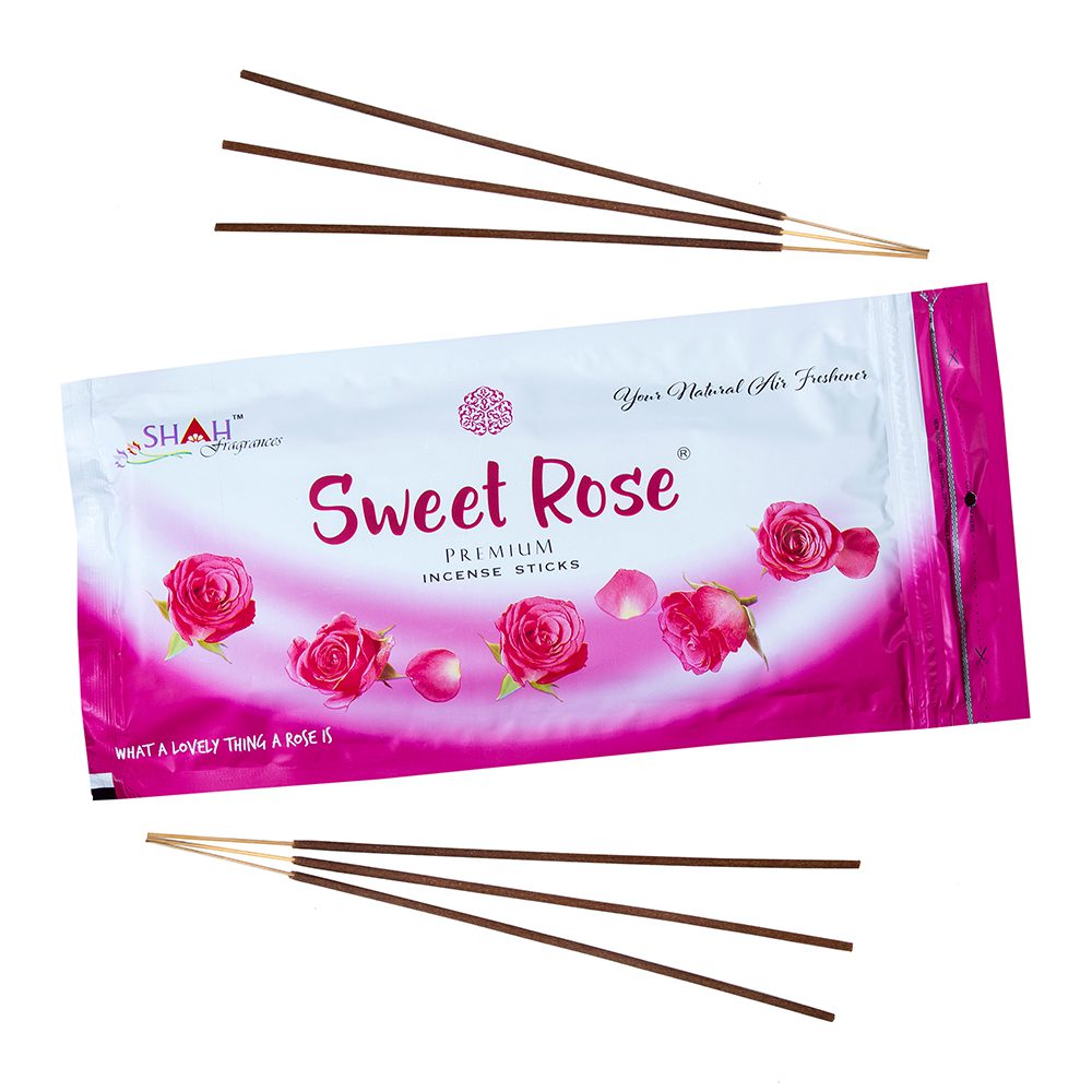 Sweet Rose 125 gram Zipper Agarbatti - Image 4