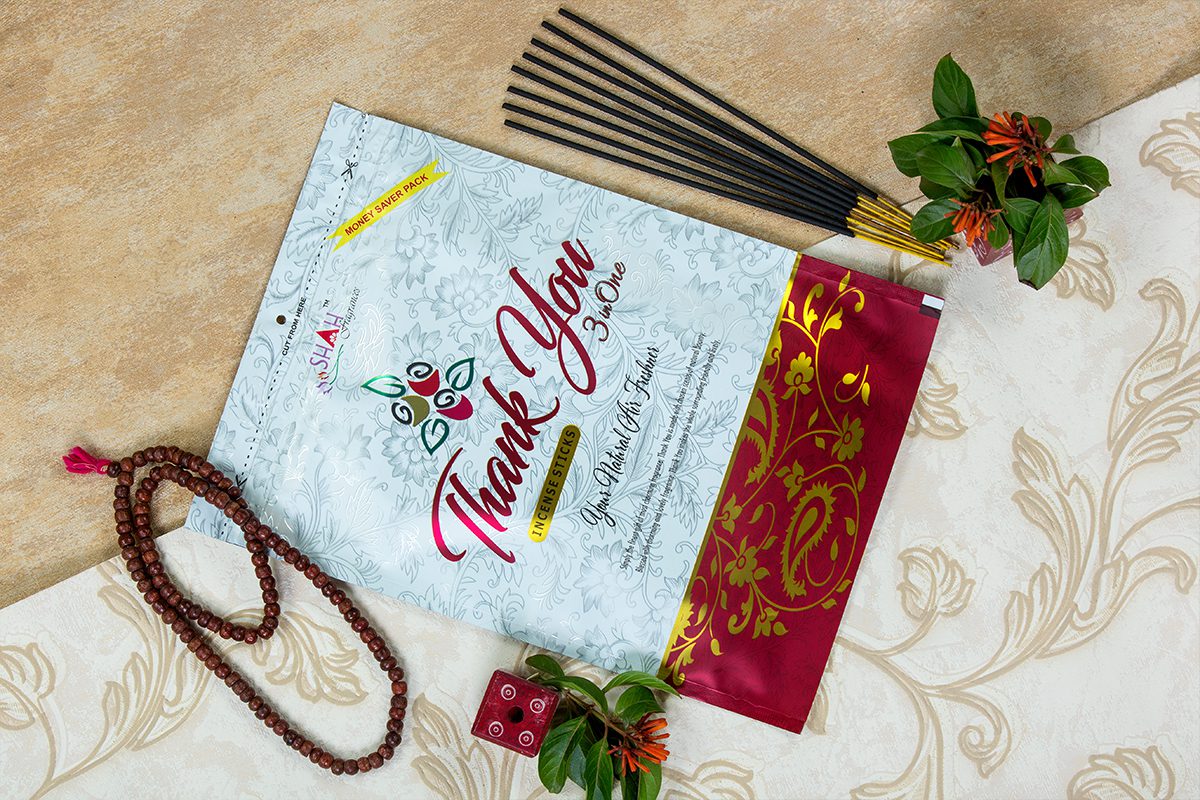 Thank you 3in1 400 grams Zipper Agarbatti - Image 1