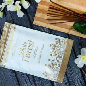 White Forest 260 grams Zipper Agarbatti