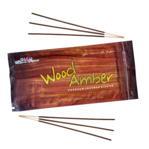 Wood Amber 120 gram Zipper Agarbatti - Image 3