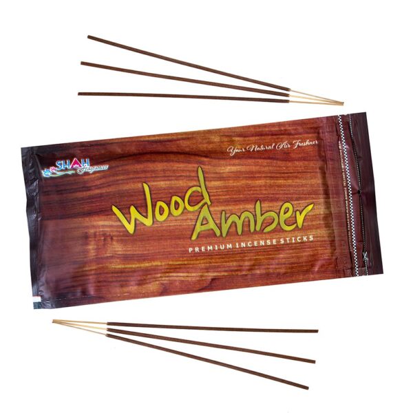 Wood Amber 120 gram Zipper Agarbatti